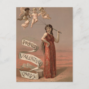 Vintage: Valentijnsdag - Feestdagenkaart