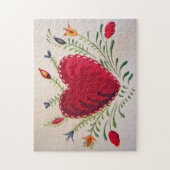 Vintage : Valentijnsdag- Legpuzzel (Verticaal)