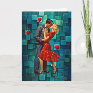 VINTAGE VALENTINE PASSIE KAART
