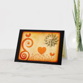 Vintage - Valentine's Motif Feestdagen Kaart