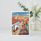 Vintage van Camagüey Briefkaart (Staand voorkant)