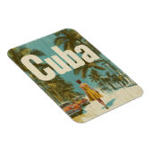 Vintage van Cuba Magneet (Rechterzijde)