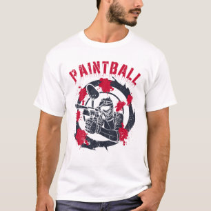 Vintage van de Verfrol van de VerfBalletter van de T-shirt