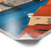 Vintage van Dubrovnik Foto Afdruk (Hoek)