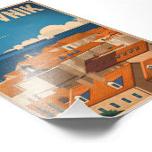 Vintage van Dubrovnik Foto Afdruk (Hoek)