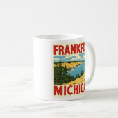 Vintage van Frankfurt-Michigan Koffiemok (Voorkant rechts)