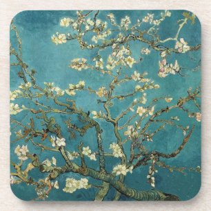 Vintage Van Gogh Almond Blossom Bier Onderzetter