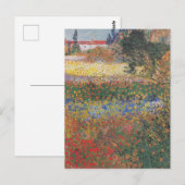 Vintage Van Gogh — Bloedtuin Briefkaart (Voorkant / Achterkant)