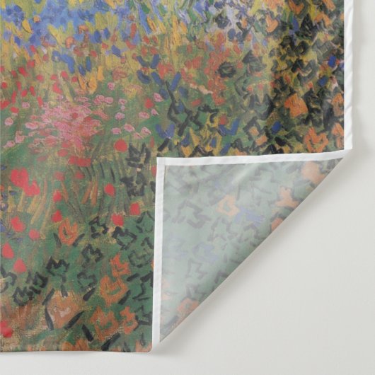 Vintage Van Gogh Bloementuin Wandkleed (Detail)