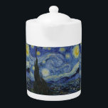 Vintage Van Gogh La Nuit étoilée<br><div class="desc">Ce design s'inspire de l'huile de Vincent van Gogh de 1889 sur toile,  "La nuit étoilée".</div>