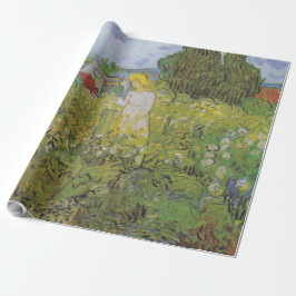Vintage Van Gogh Marguerite Gachet in de tuin W Cadeaupapier