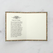 Vintage van Helen Helena Prayer Kaart (Binnen)