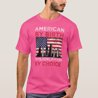 Vintage van het Gezegde Philadelphia op 4 juli voo T-shirt