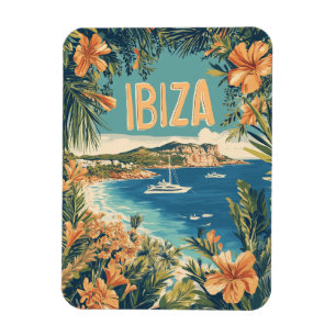 Vintage van Ibiza Magneet