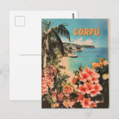Vintage van Korfoe Briefkaart (Voorkant / Achterkant)