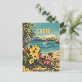 Vintage van Kreta Briefkaart (Staand voorkant)