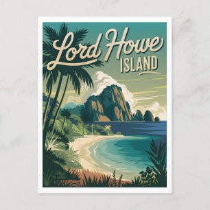 Vintage van Lord Howe Island Briefkaart