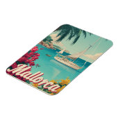 Vintage van Mallorca Magneet (Linkerzijde)