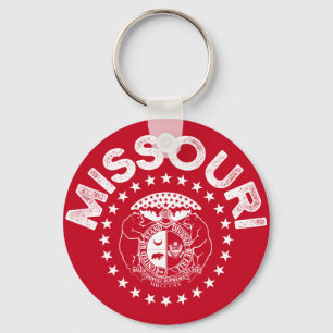 Vintage van Missouri Sleutelhanger