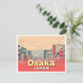 VINTAGE VAN OSAKA BRIEFKAART (Staand voorkant)