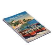 Vintage van Port de Soller Mallorca Notitieboek (Rechterzijde)