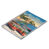 Vintage van Port de Soller Mallorca Notitieboek (Linkerzijde)