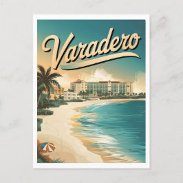 Vintage van Varadero Briefkaart