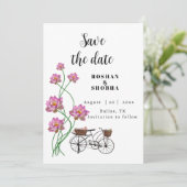 Vintage  Variety model invitation  (Debout devant)