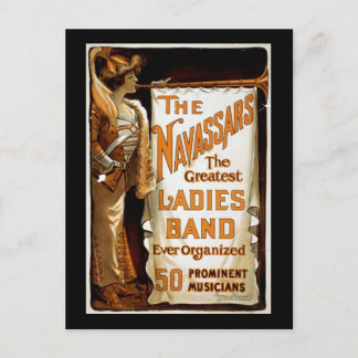vintage Vaudeville "De marine" Briefkaart