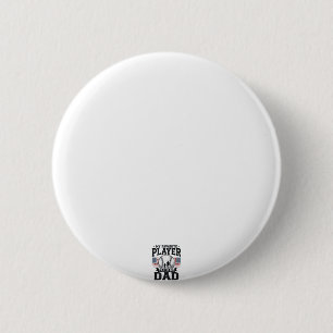 Vintage Vector Ontwerp Favoriete Honkbalspeler Vad Ronde Button 5,7 Cm