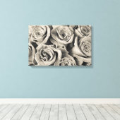 Vintage Velvet Beauty Canvas Afdruk (Insitu (Houten vloer))