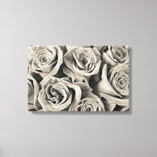 Vintage Velvet Beauty Canvas Afdruk (Voorkant)