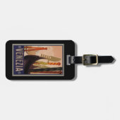 Vintage Venezia Bagagelabel (Voorkant horizontaal)