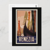 Vintage Venezia Briefkaart (Voorkant / Achterkant)