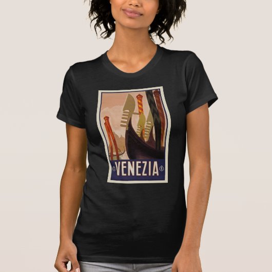 Vintage Venezia T-shirt (Voorkant)