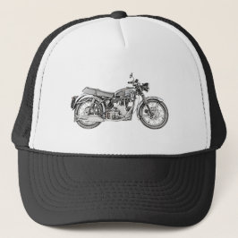 Vintage Venom-motorfiets 1952 Velocette Trucker Pet
