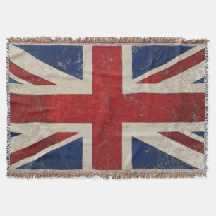 Vintage Verenigd Koninkrijk Union Jack Vlag Deken