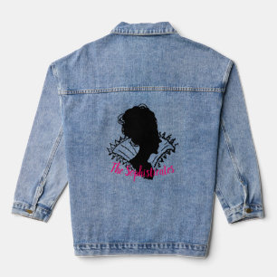 Vintage verfijnde dame denim jacket