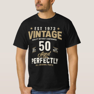 Vintage Verjaardag Uitstekend Maatwerk T-shirt