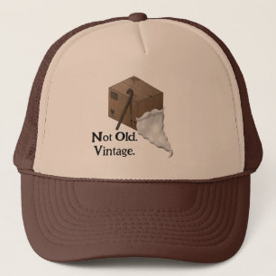 Vintage verpakking - trucker pet