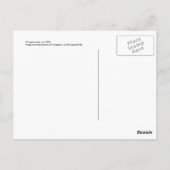 Vintage Verplaatsende Afbeelding Briefkaart (Achterkant)