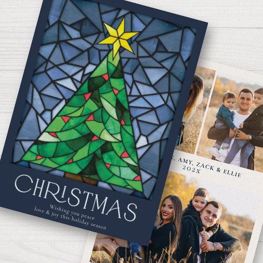 Vintage Verre Trait Joyeux Joyeux Jours de Vacance