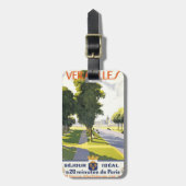 Vintage Versailles Bagagelabel (Voorkant verticaal)