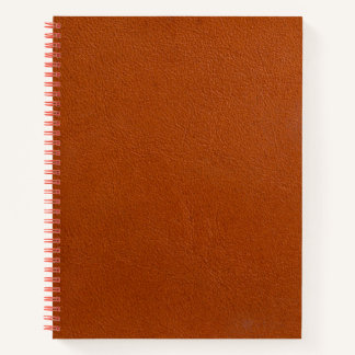 Vintage versleten cognackleren textuur notitieboek