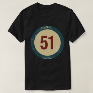 Vintage Vervuild Nummer 51 T-shirt