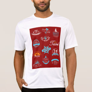 Vintage Verzamelbadge voor Zeereizen T-shirt
