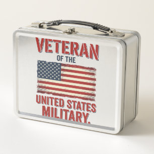 Vintage Veteraan USA Vlag Militaire Vector Ontwerp
