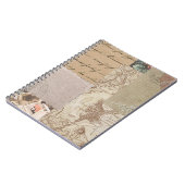 Vintage Vibe Tendance & Carnet Spiral moderne (Côté gauche)