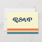 Vintage Vibes RSVP-kaart RSVP Kaartje (Voorkant)