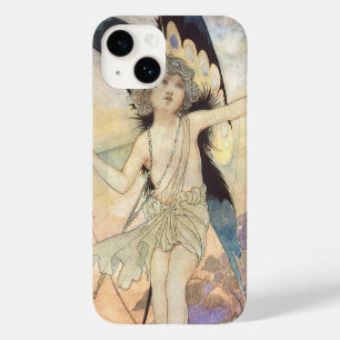 Vintage Victoriaanse vlinderfee door Robinson Case-Mate iPhone 14 Hoesje